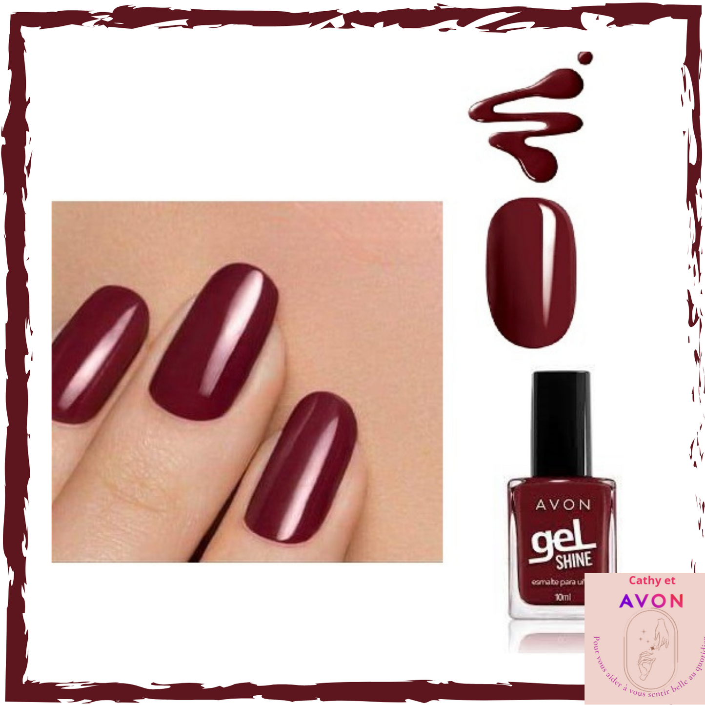 Vernis à ongles Avon Gel Shine