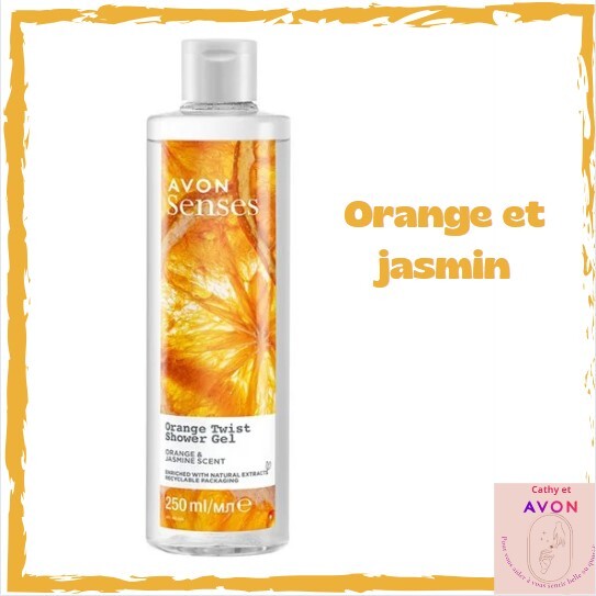 Gel douche Avon Senses 250ml