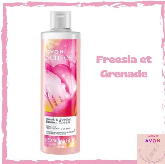 Gel douche Avon Senses 250ml