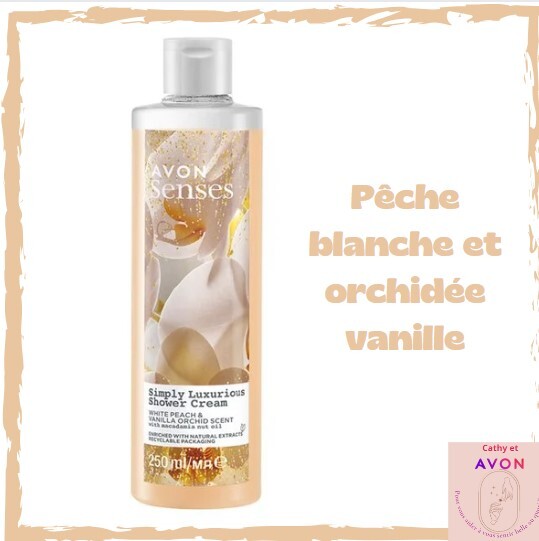 Gel douche Avon Senses 250ml