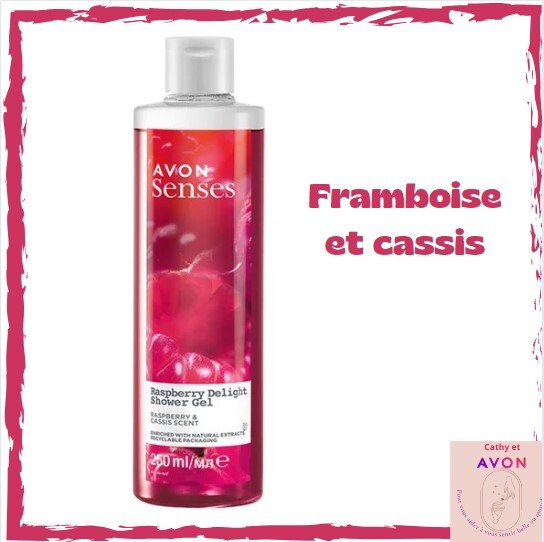 Gel douche Avon Senses 250ml
