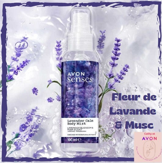 Spray parfumé Senses Avon- 100ml