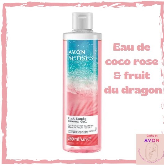 Gel douche Avon Senses 250ml