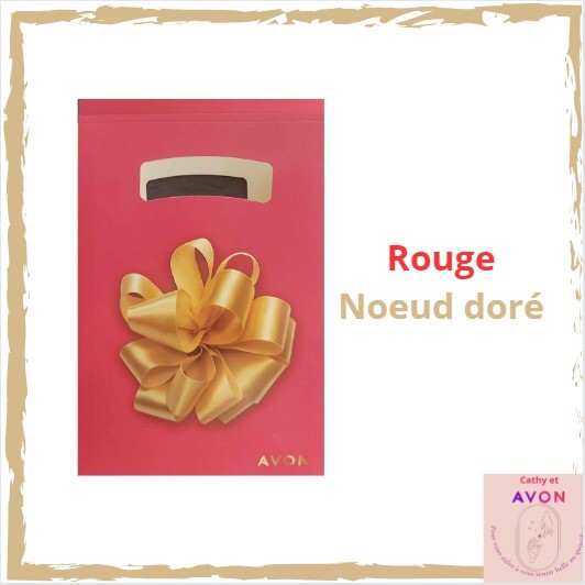 Sac cadeaux papier Avon