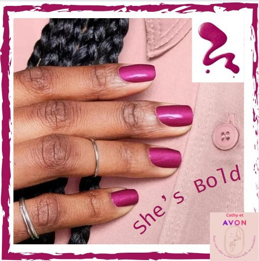 Vernis à ongles Avon Viva La Pink