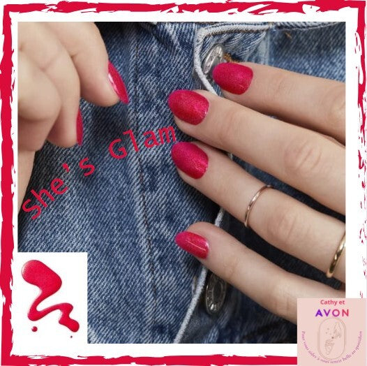 Vernis à ongles Avon Viva La Pink