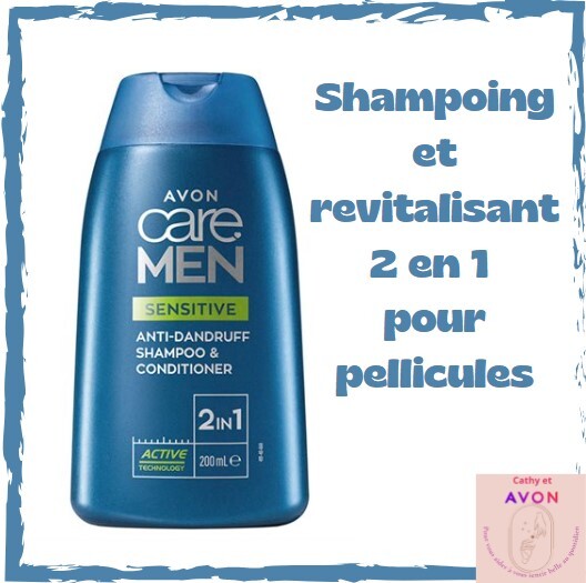 Avon care pour Homme- Gamme de soins Sensitive