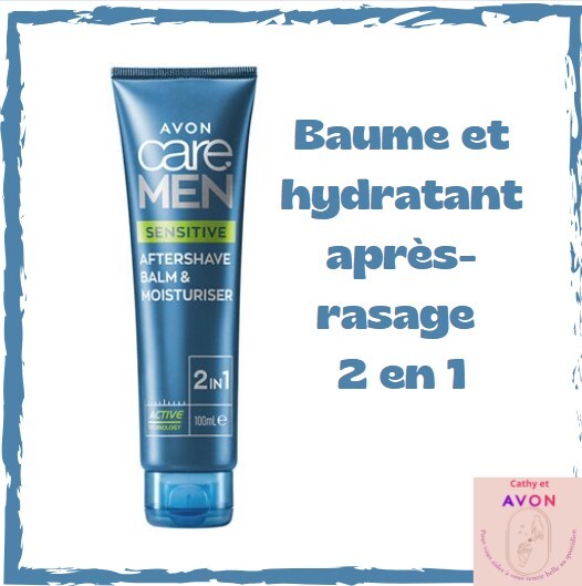 Avon care pour Homme- Gamme de soins Sensitive
