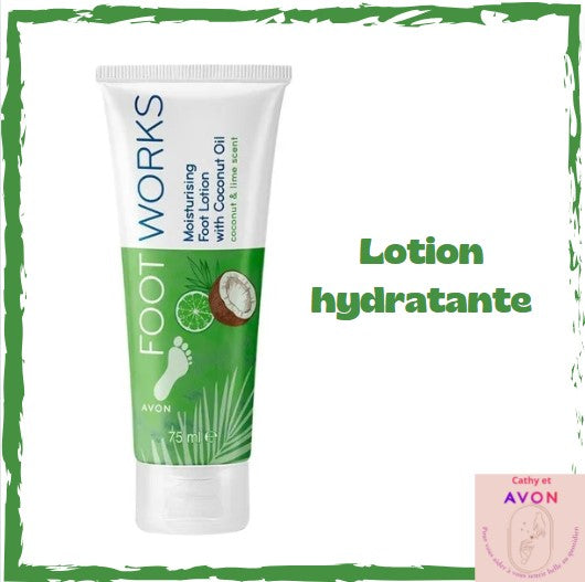 Soin complet des pieds parfum coco et citron vert