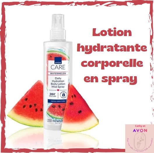 Gamme de soin hydratante à la pastèque