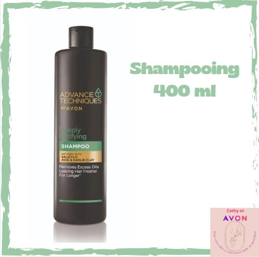 Avon AT Deeply Purifying- Cheveux Gras