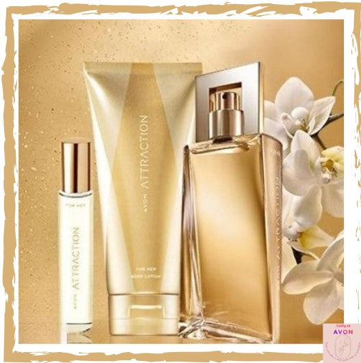 Attraction pour Elle – Lotion Corps Parfumée Femme Avon - 125 ml