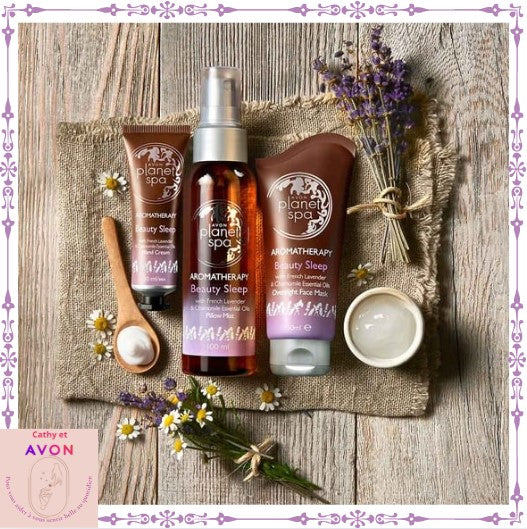 Avon Planet Spa- Gamme The Sleep Ritual