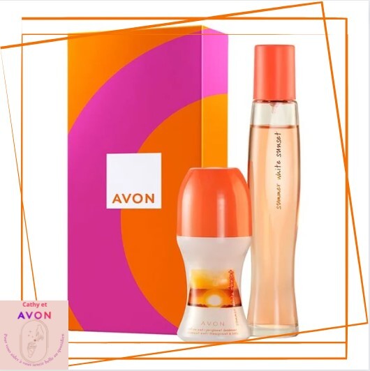 Coffret Avon Summer White Sunset