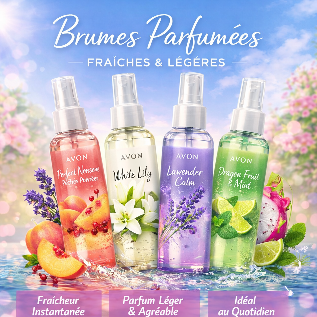 🌸 Brumes Parfumées – Fraîcheur et plaisir au quotidien