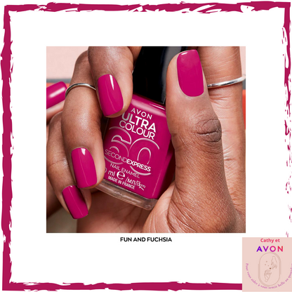 Vernis à ongles à séchage rapide- Avon Ultra Colour