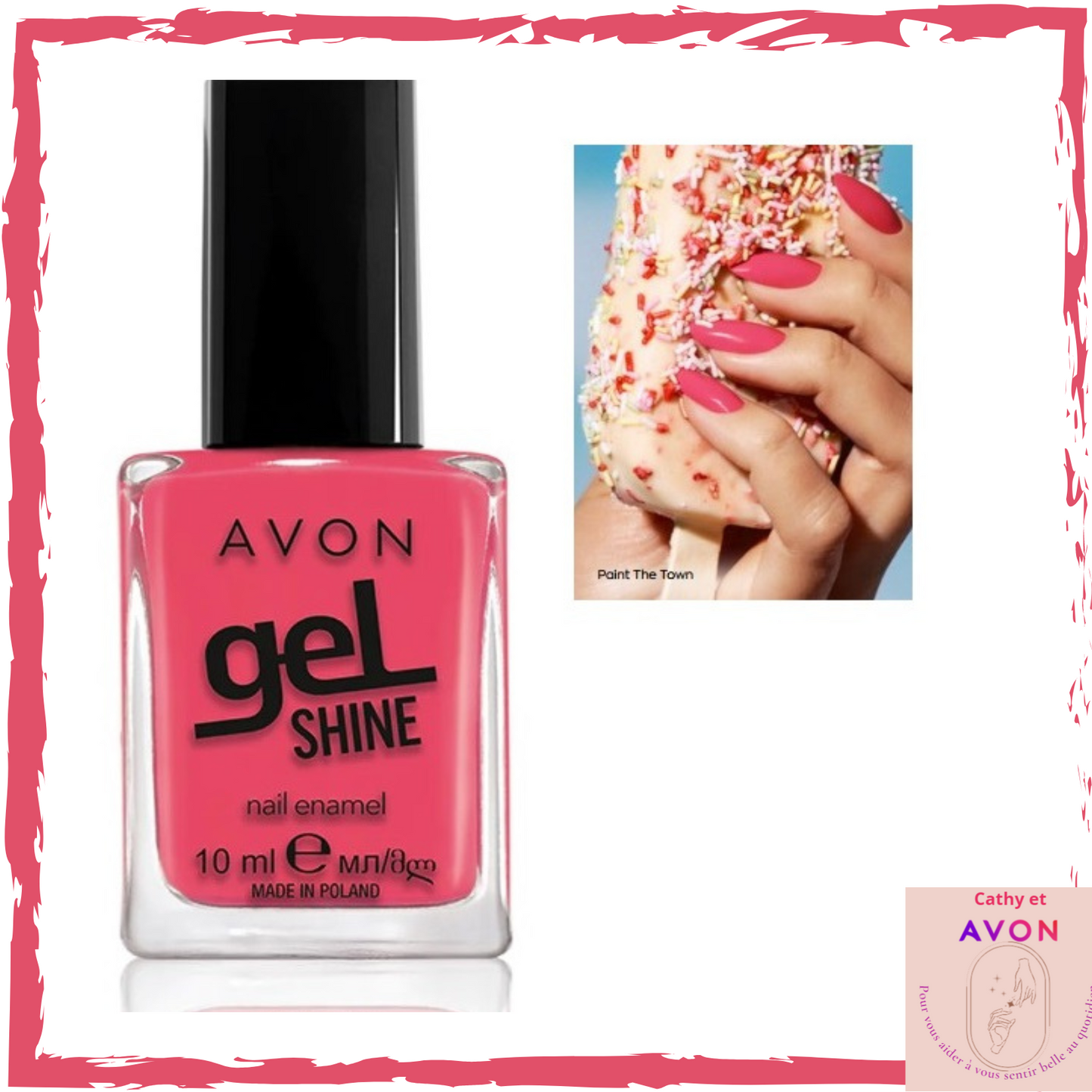 Vernis à ongles Avon Gel Shine