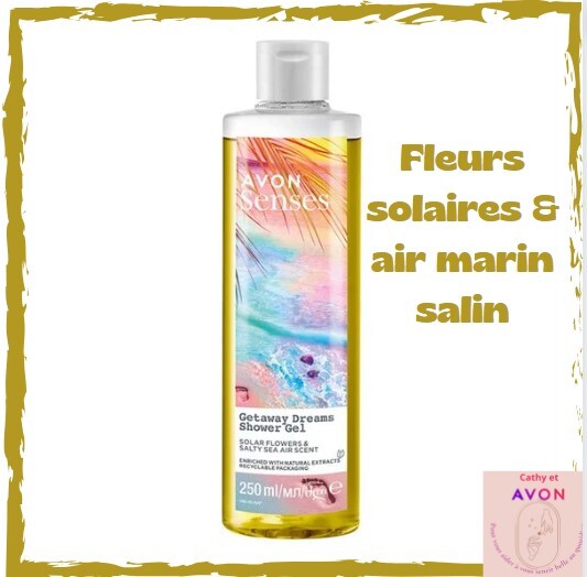 Gel douche Avon Senses 250ml