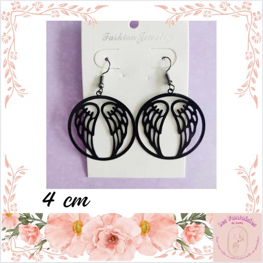 Boucles d'oreilles "Ailes"