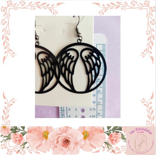 Boucles d'oreilles "Ailes"