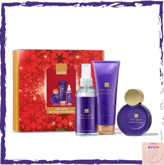 Coffret Cadeau Avon Far Away Beyond the Moon – Parfum & Soin du Corps