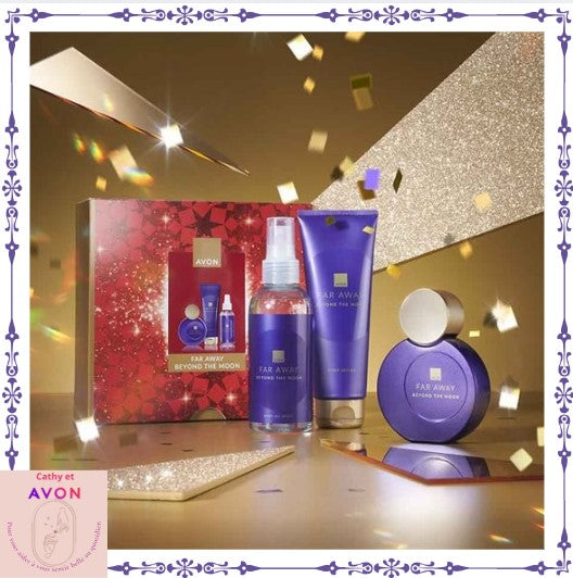 Coffret Cadeau Avon Far Away Beyond the Moon – Parfum & Soin du Corps