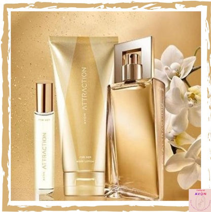 Attraction pour Elle – Lotion Corps Parfumée Femme Avon - 125 ml
