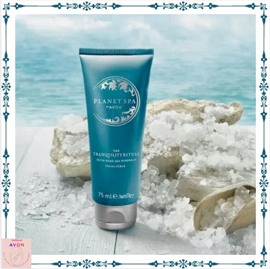 Planet Spa Tranquility – Gommage Visage Purifiant Mer Morte Avon (75 ml)