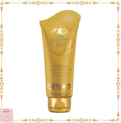 Planet Spa Radiance Ritual – Masque Visage Peel-Off Or Liquide Avon (50 ml)