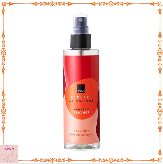 Perfect Nonsense Pêches Poivrées – Brume Parfumée Corps Avon - 200 ml