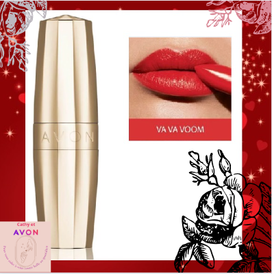 Rouge à lèvres Avon Creme Legend- Va Va Voom