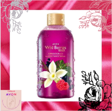 Bain moussant Avon Wild Berries