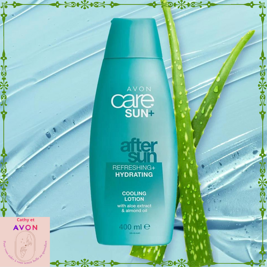 Lait Après-Soleil Rafraîchissant à l'Aloès- Avon Care Sun+