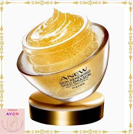 Crème de nuit Anew Skin Renewing Gold Emulsion