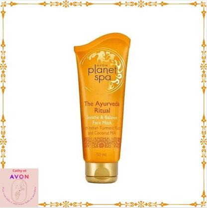 Masque au curcuma et lait de noix de coco Avon Planet Spa