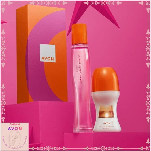 Coffret Avon Summer White Sunset