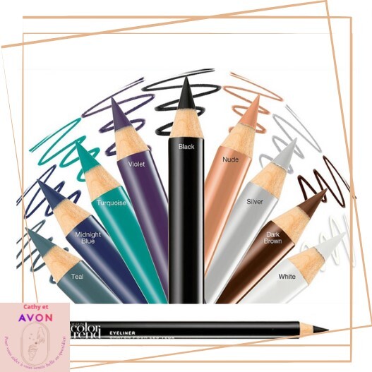 Crayon Eyeliner Kajal  Avon Color Trend