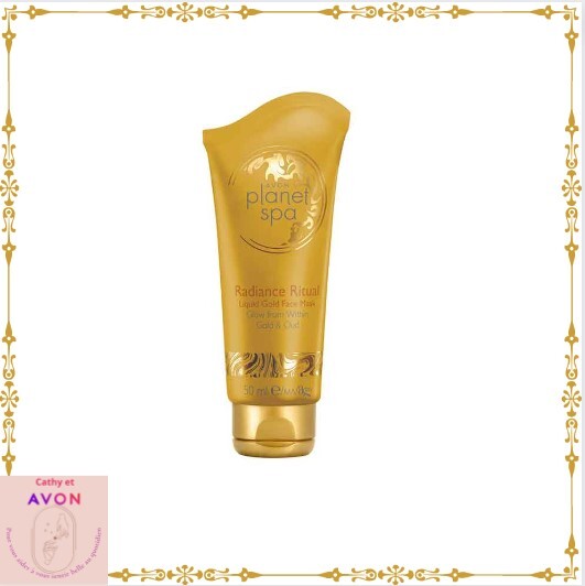 Masque facial peel-off à l'or liquide Planet Spa Radiance Ritual